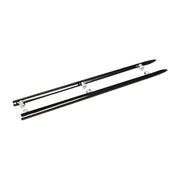 MCS Front fender tip spears black