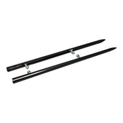 MCS Front fender tip spears black