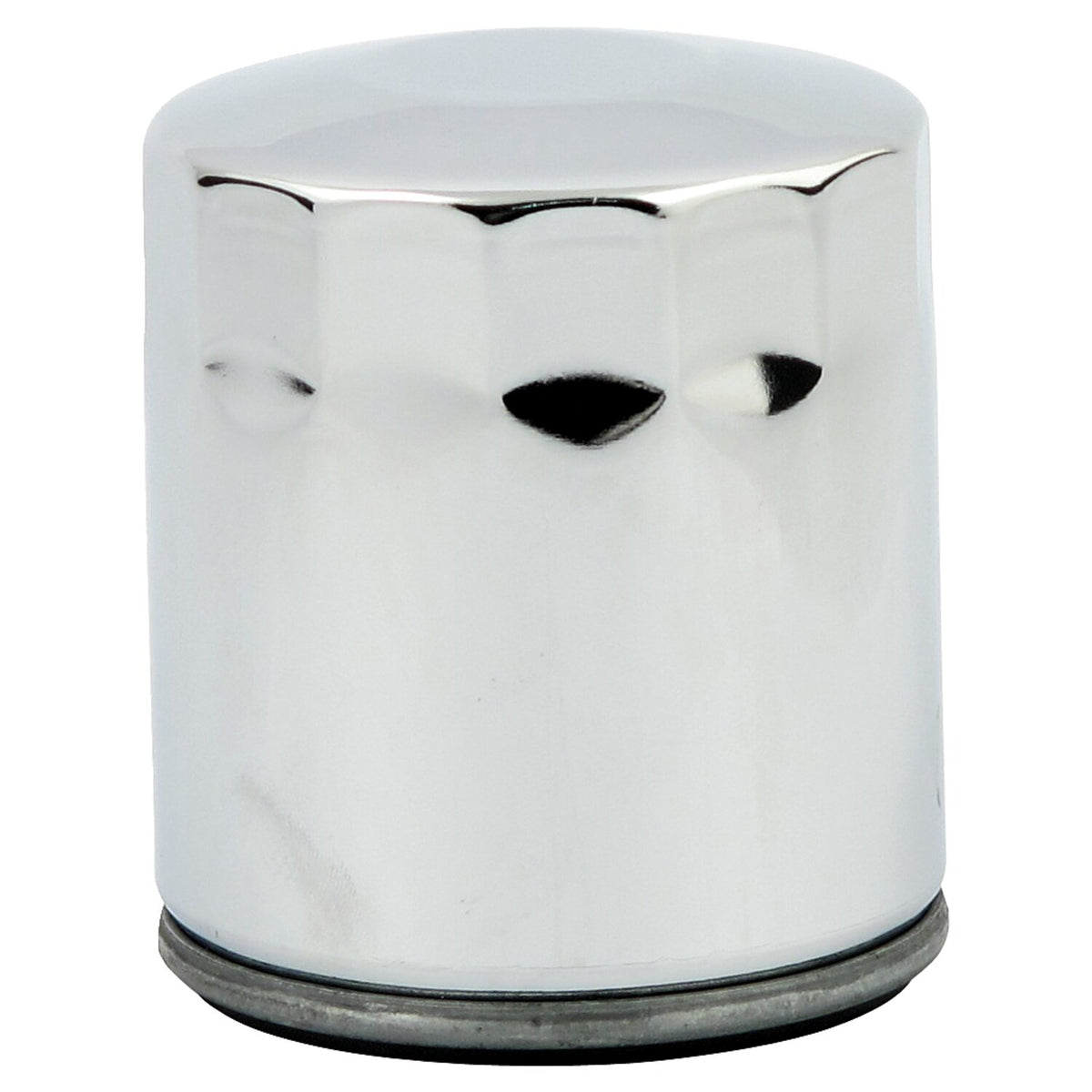 MCS spin-on oil filter - Chrome