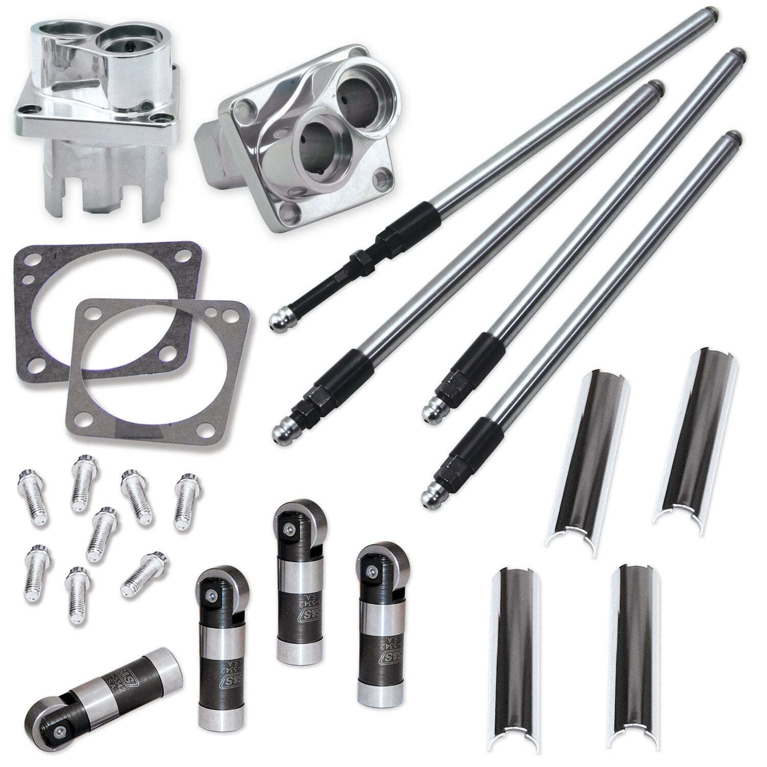 S&S hydraulic lifter update kit for Shovel - Evo oiling