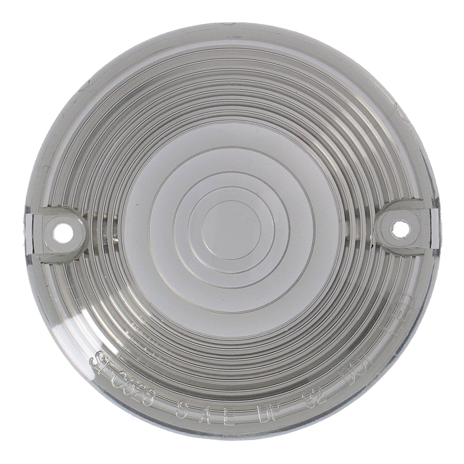 MCS Replacement turn signal lens - flat lens - Smoke