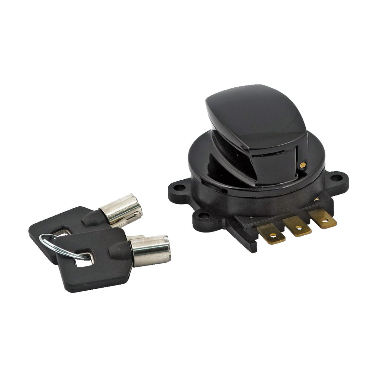 MCS 96-up ignition switch side hinge type - Black