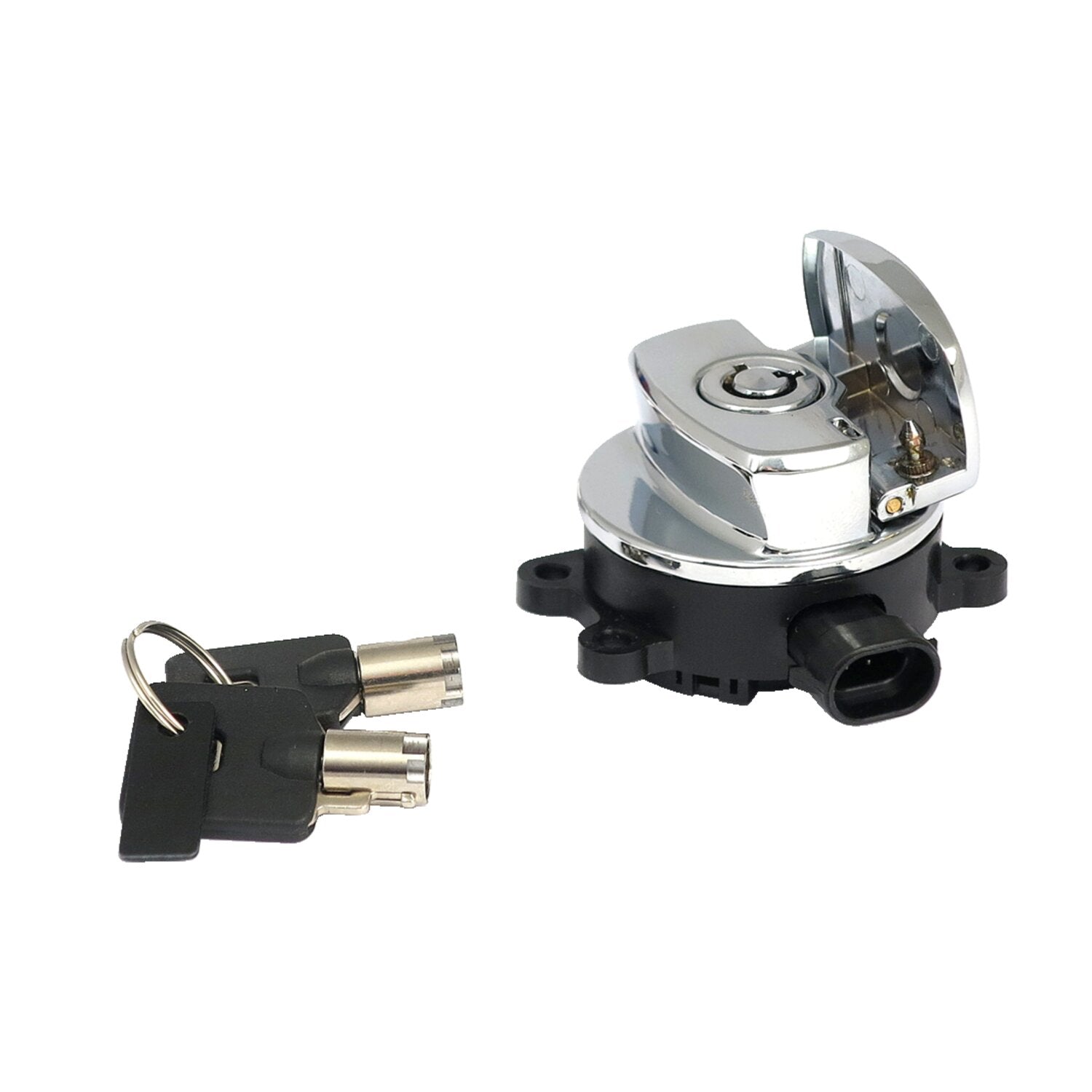 MCS 11-up ignition switch side hinge type - Chrome
