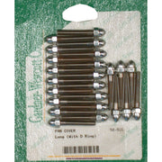 Gardner-Westcott Panhead rocker cover screw kit - Chrome acorn - Long