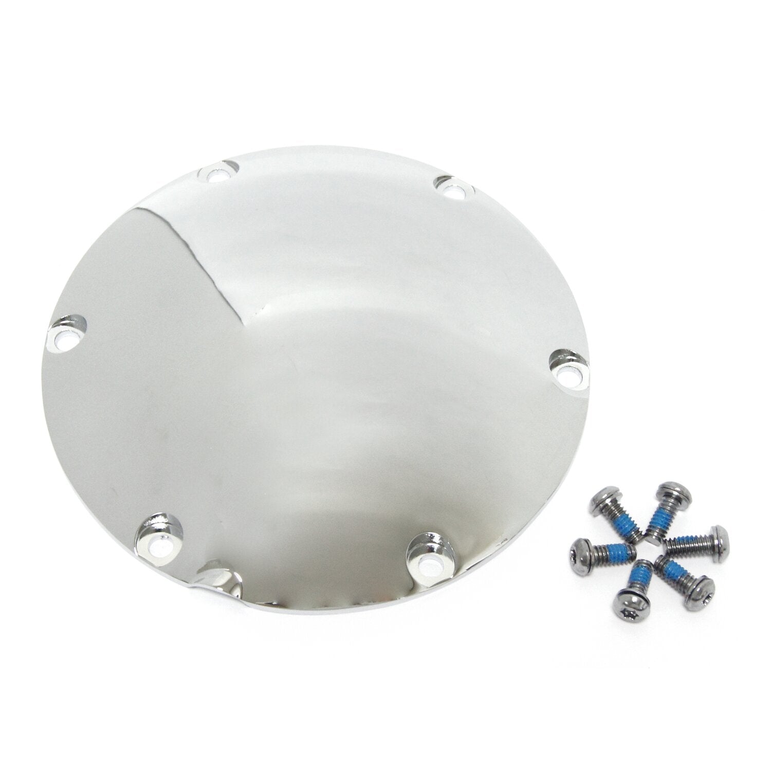 MCS Derby cover OEM style Domed - Chrome