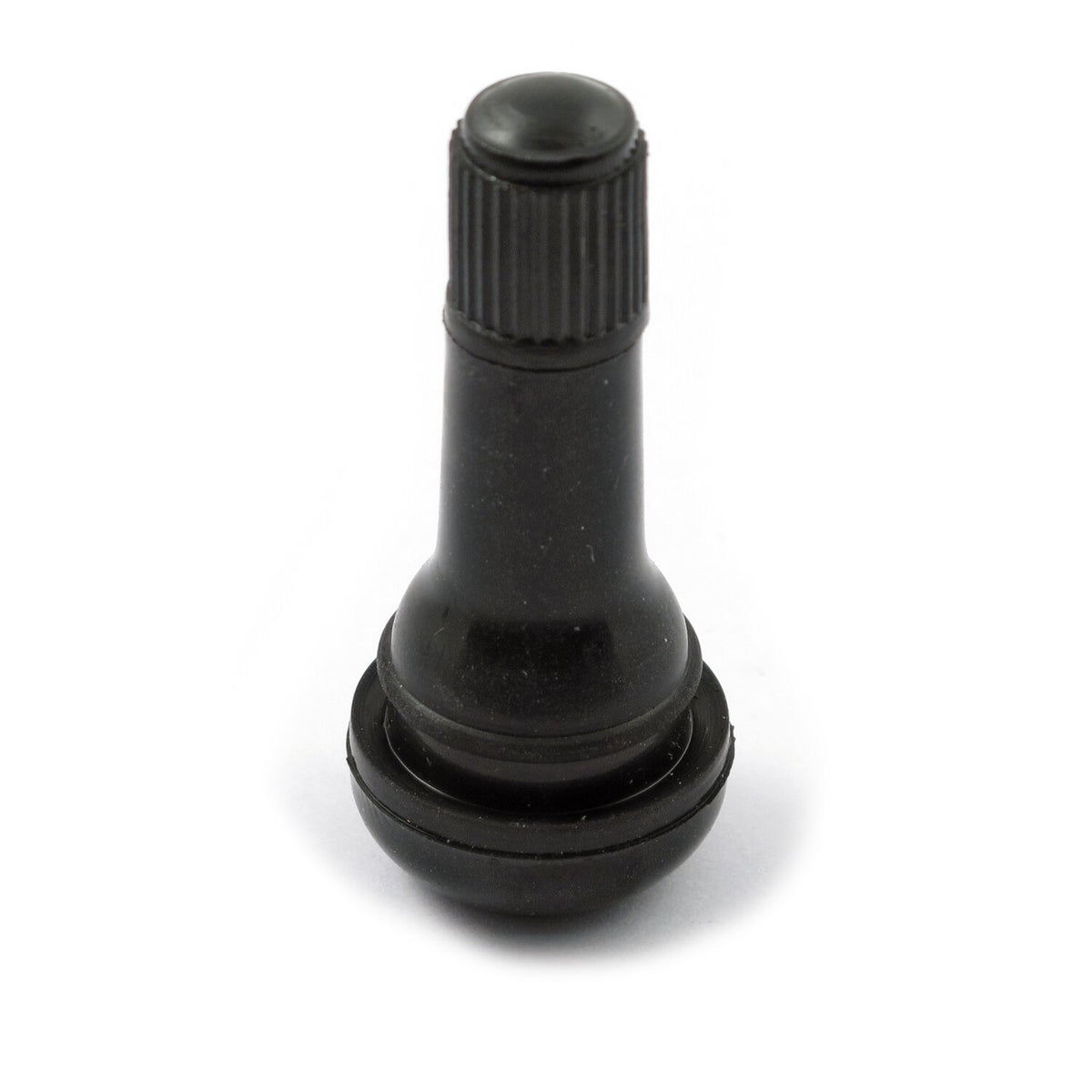 MCS Press-in tubeless valve stem - plastic black cap