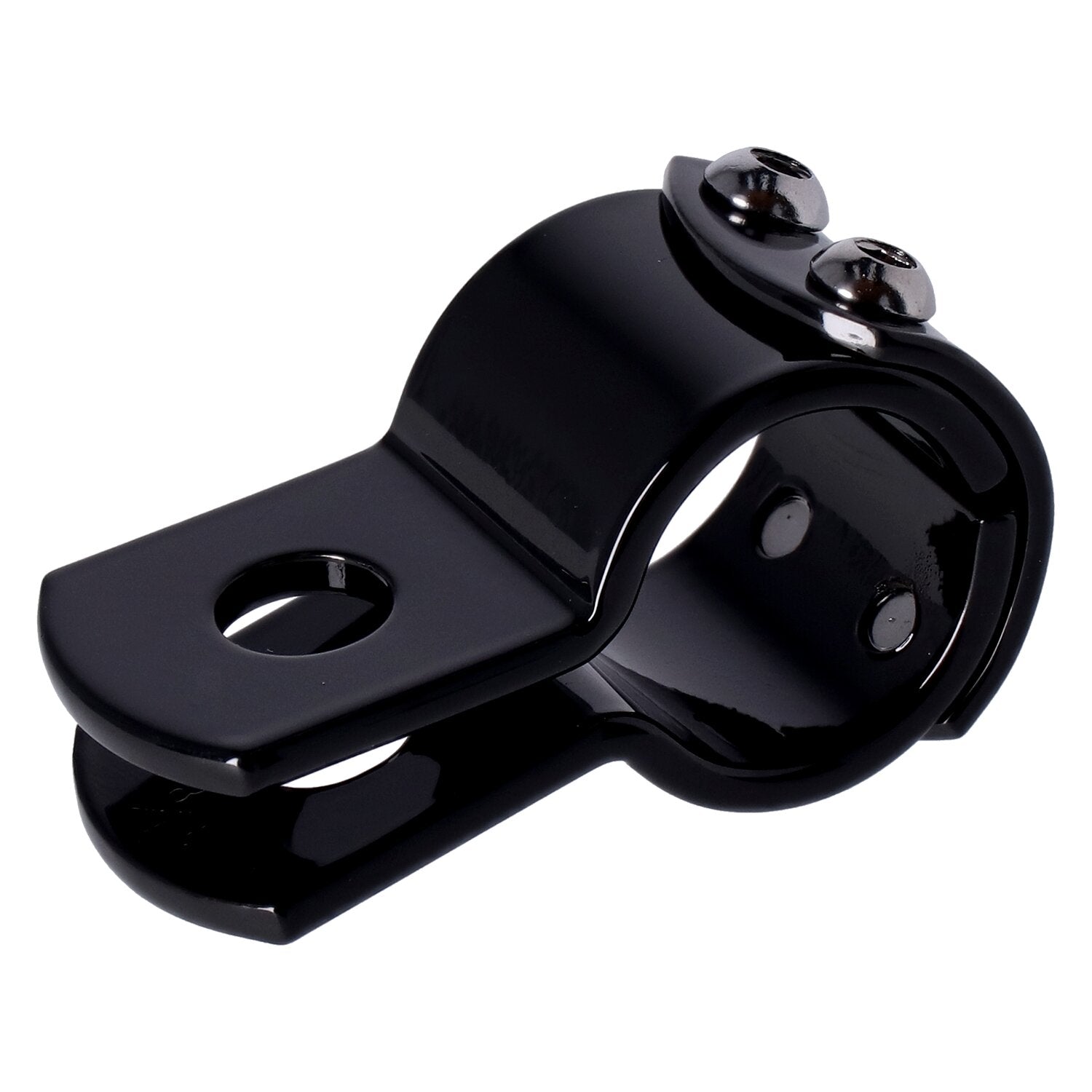 MCS 3-piece clamp 1-1/8" - Black steel