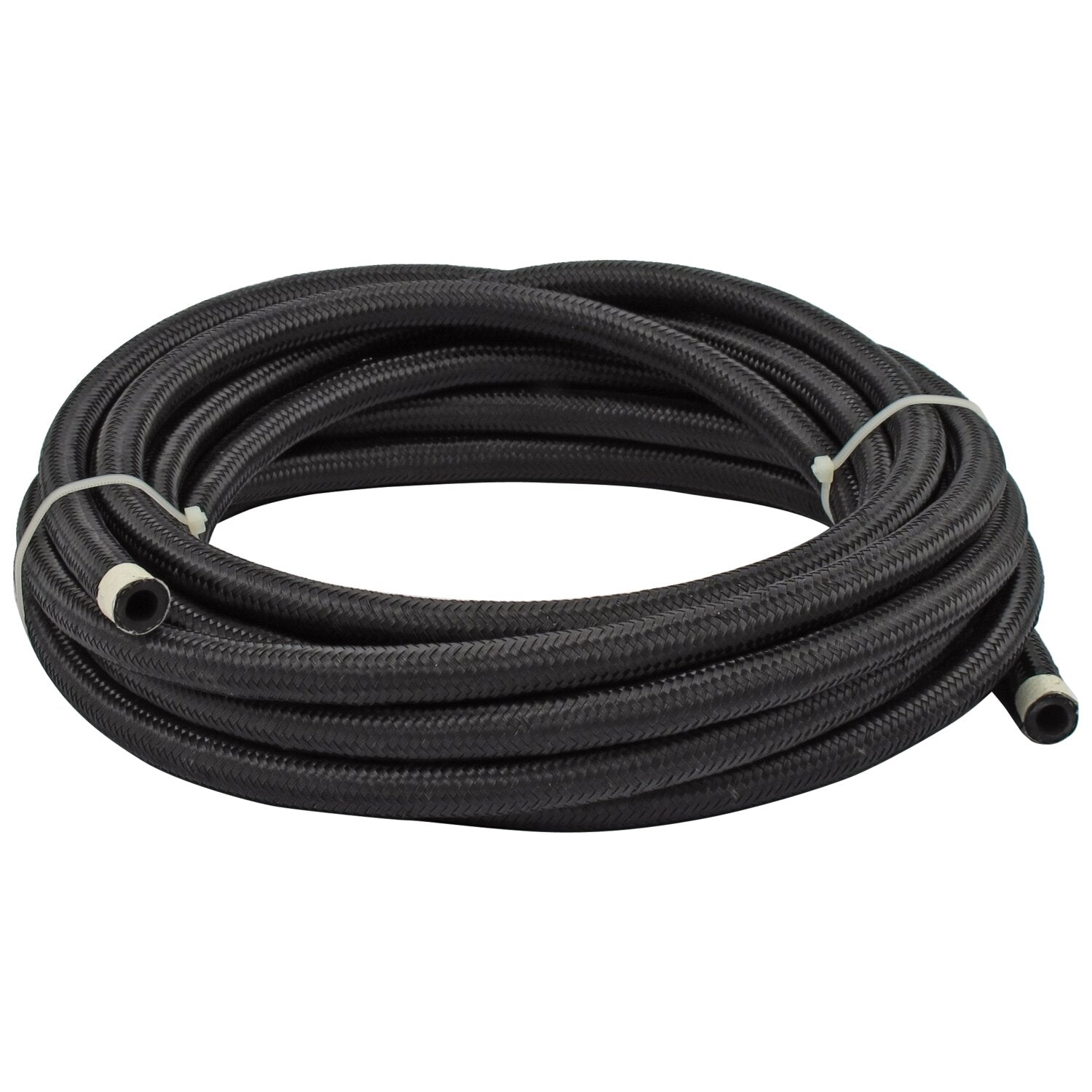 MCS Braided hose 5/16" (8mm) - Black nylon
