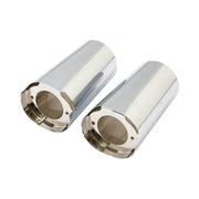 MCS Upper fork slider covers - Chrome