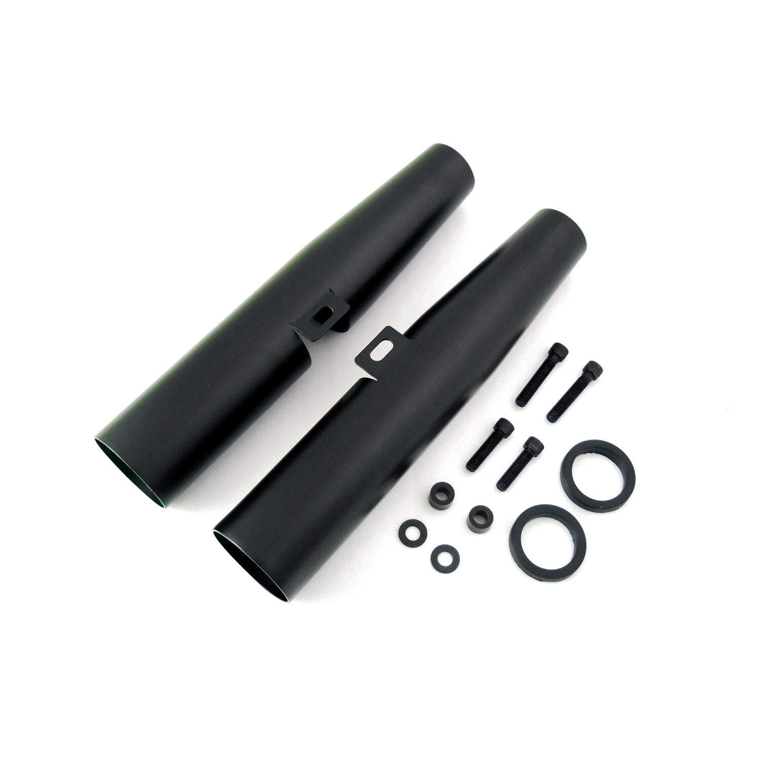 MCS fork shrouds for 39mm forks - Black