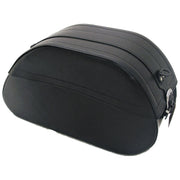 MCS reinforced rigid leather saddlebag set - 32 liter