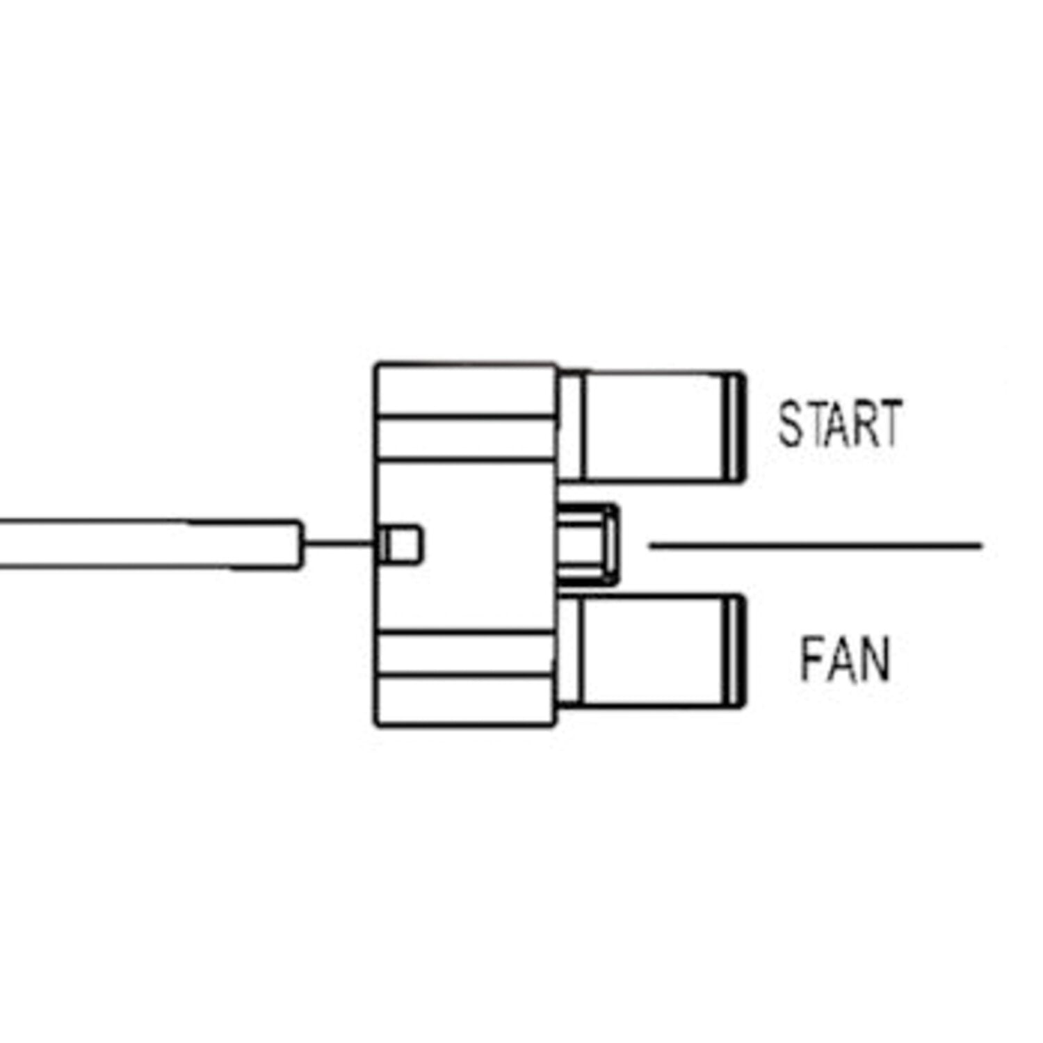 MCS starter/fan relay ultra micro 280/spst