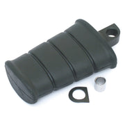 MCS Early style flat kick pedal - Black swivel