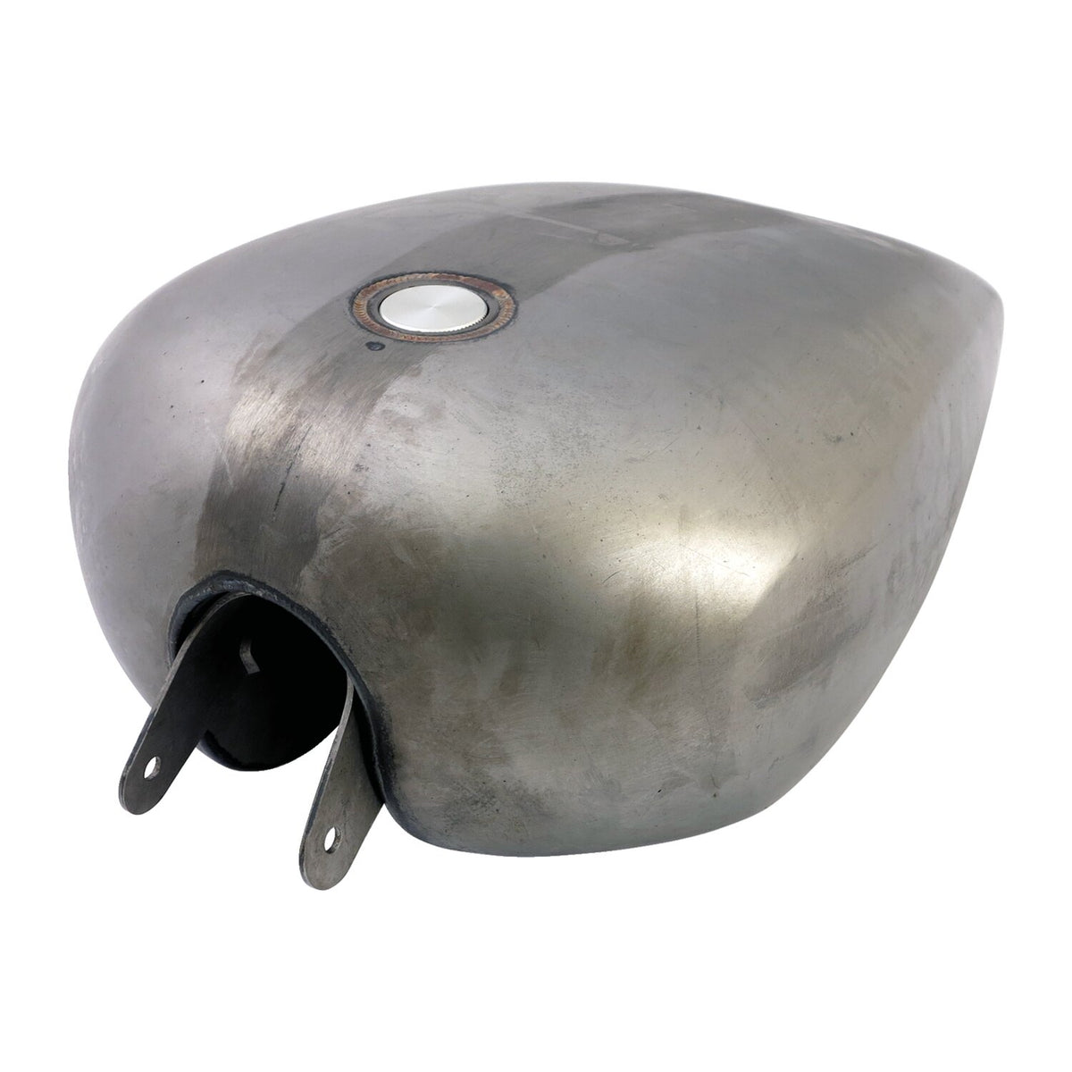 MCS Sportster stock style gas tank - with custom pup-up gas cap