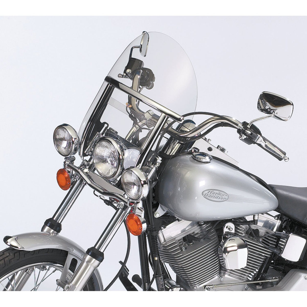 National Cycle Ranger Heavy Duty™ Windshield - Light gray