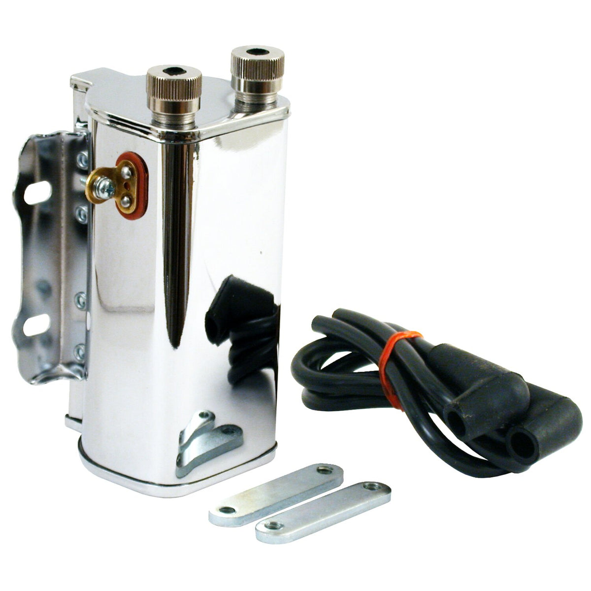 MCS OEM style early 12-volt coil & cable kit - Chrome