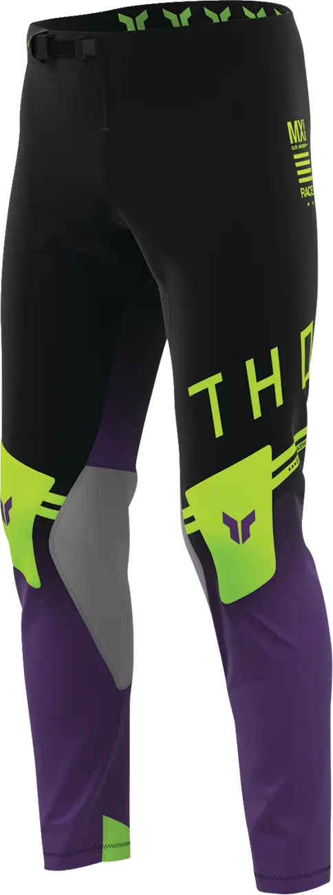 Thor Sportmode Geo Pants Black/Purple