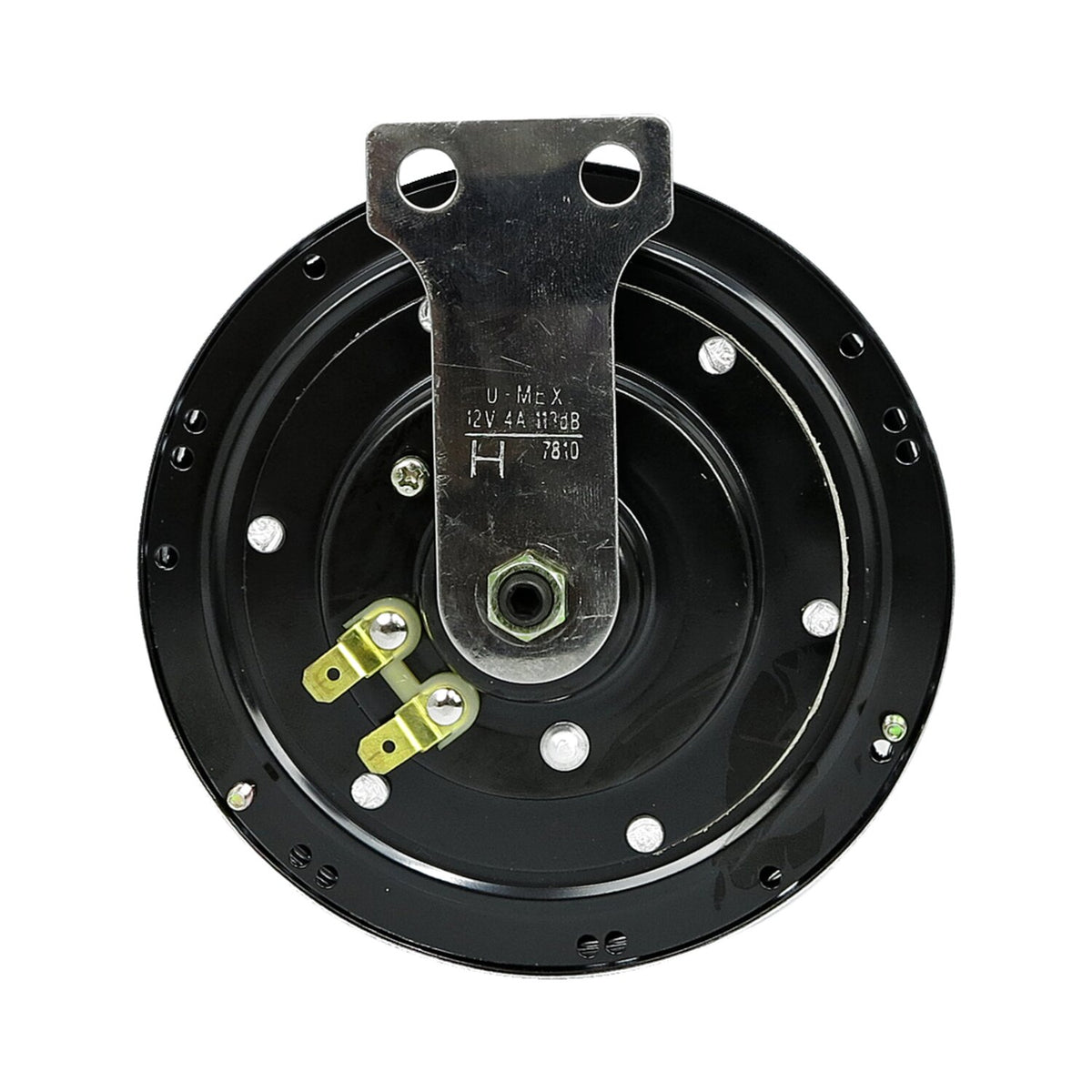 MCS OEM style 5-1/2" Springer horn - Chrome - 12-Volt