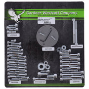 Gardner-Westcott Motor screw sets chrome allen