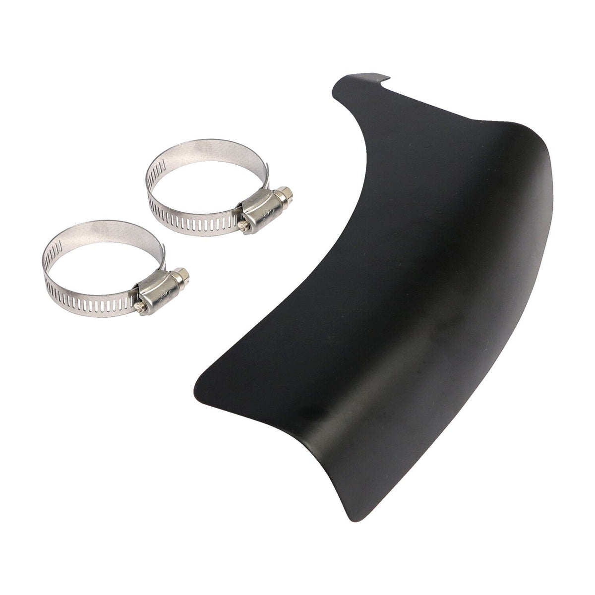 MCS FL Shovel horizontal crossover heat shield black