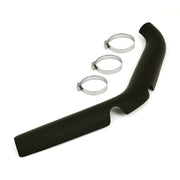 MCS FL 2-1 exhaust front header heatshield black