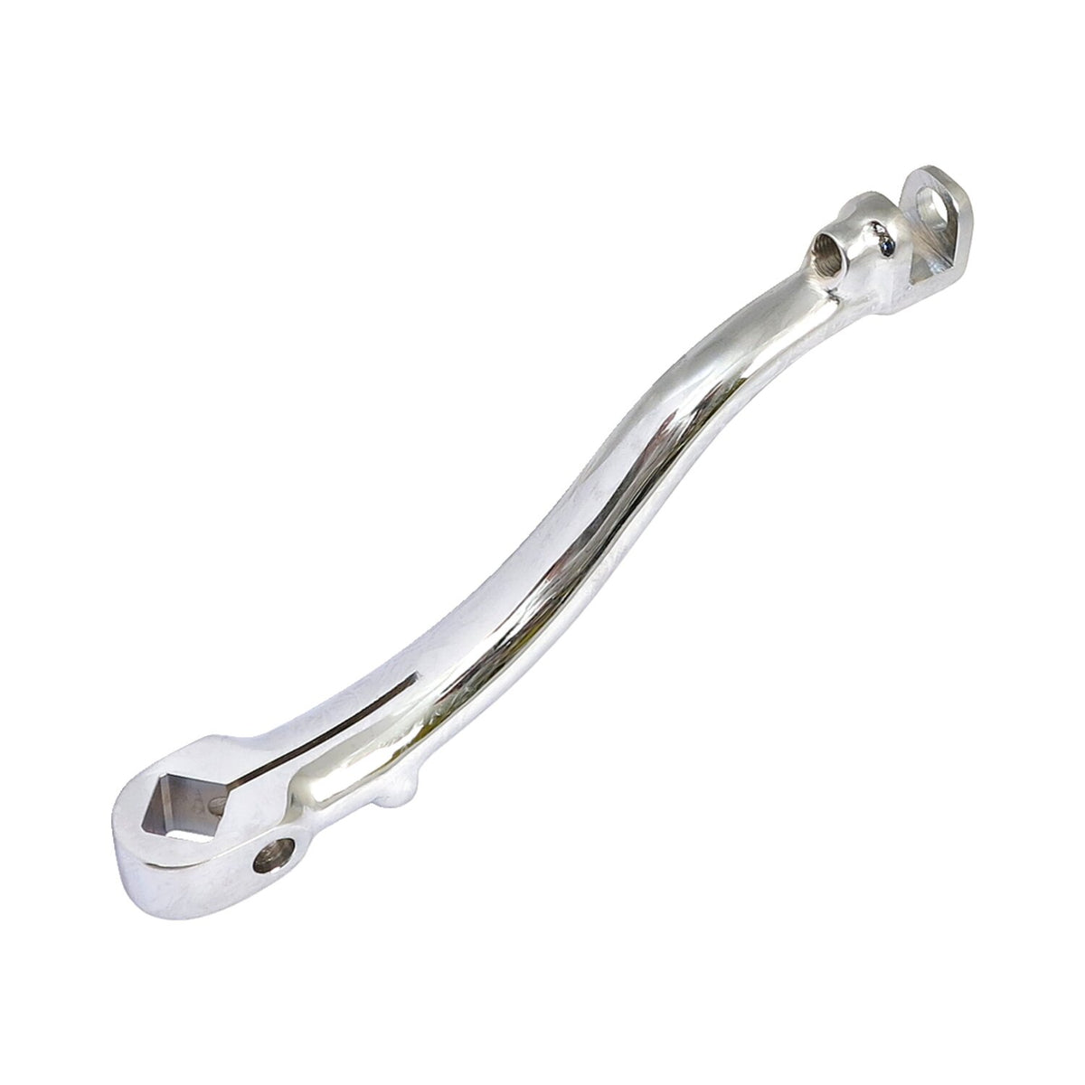 Samwel 45" Flathead kickstart arm - Chrome