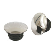 MCS Stainless steel gas cap set domed