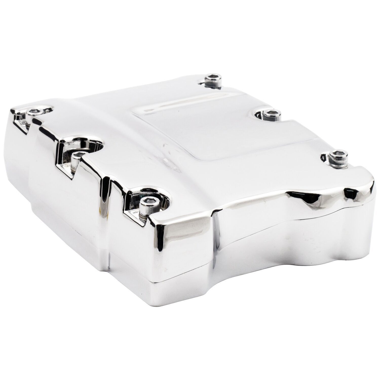MCS Twin Cam rocker cover kit OEM style - Chrome
