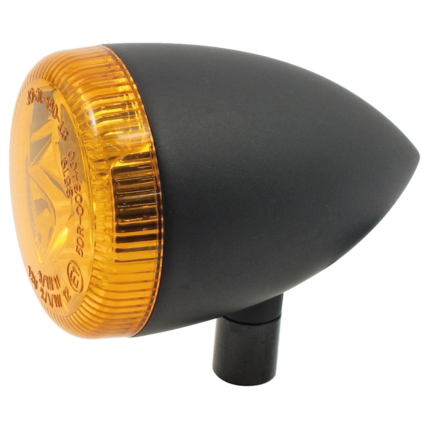 MCS 3-1 LED bullet taillight / turn signal combo - Black - Amber