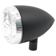 MCS 3-1 LED bullet taillight / turn signal combo - Black - Clear