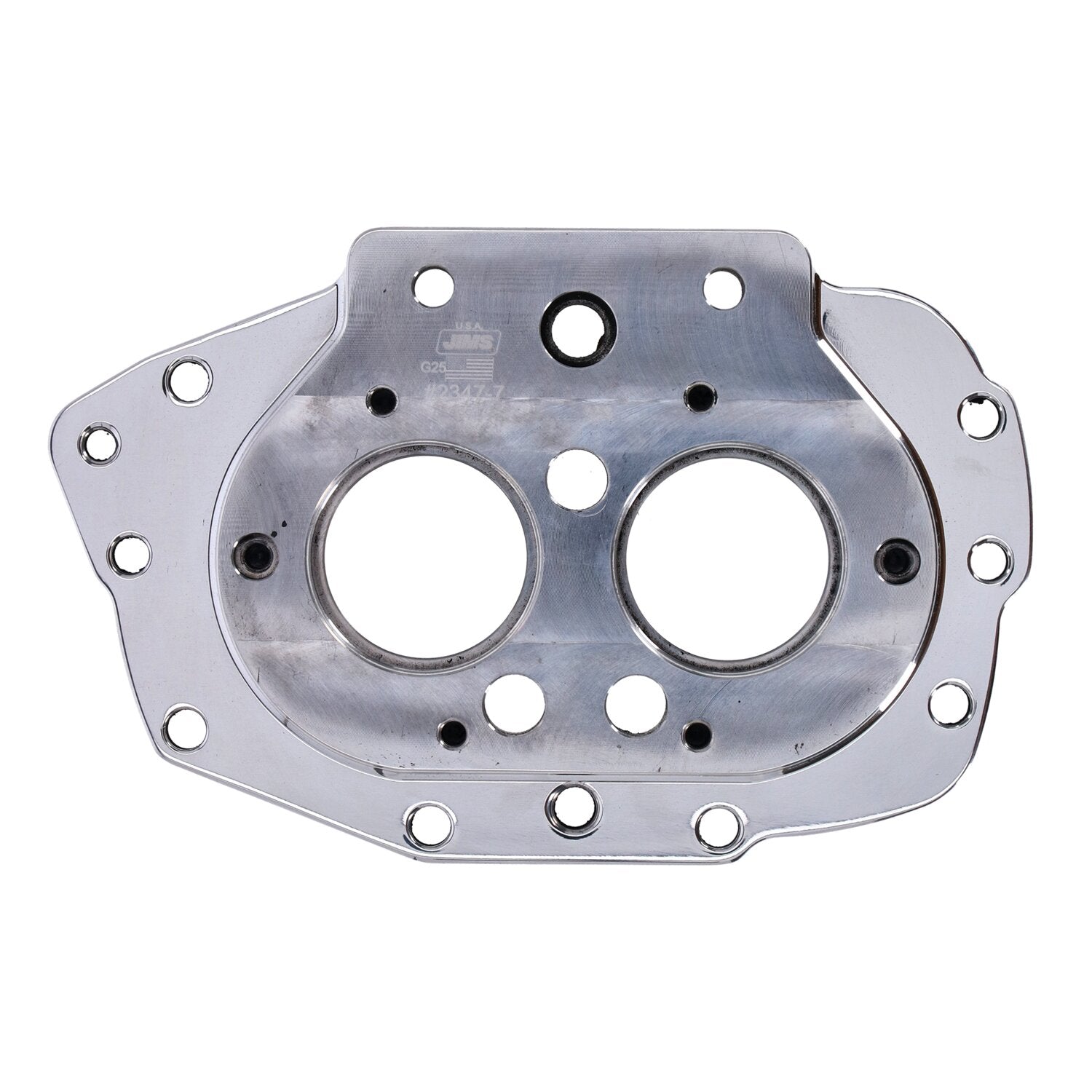 JIMS billet transmission trapdoor - No bearings - Polished