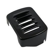 MCS Custom coil cover louvered - Black