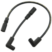 Accel 8mm Ferro Spiral core spark plug wire set - Black