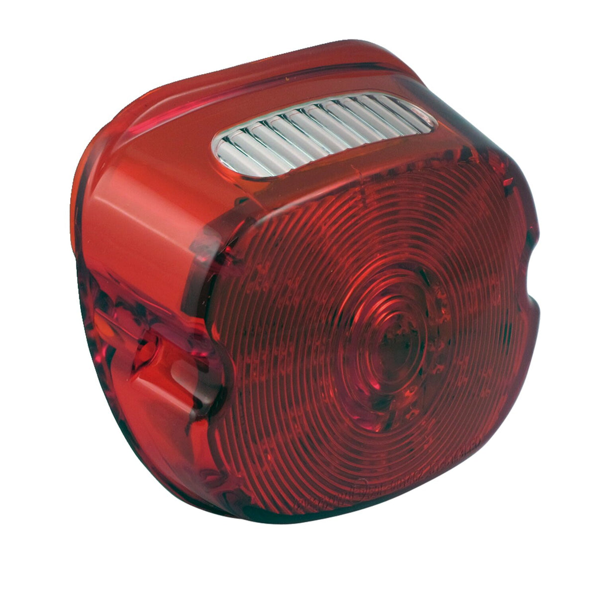 MCS Laydown LED taillight lens assembly - Red lens