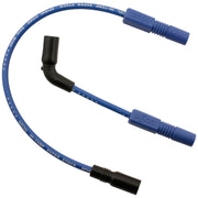 Accel 8mm Ferro Spiral core spark plug wire set - Blue