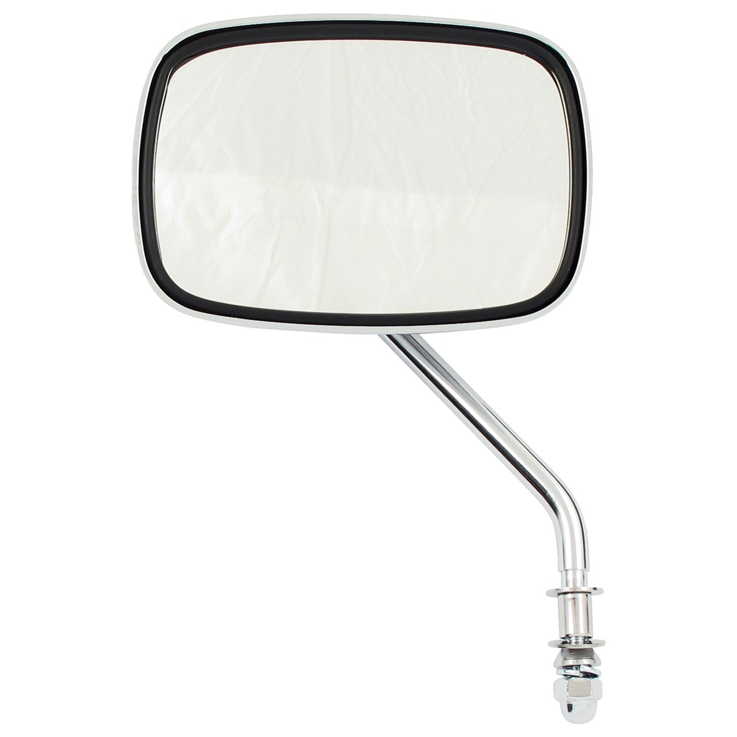 MCS Late OEM style mirror short stem left side - Chrome