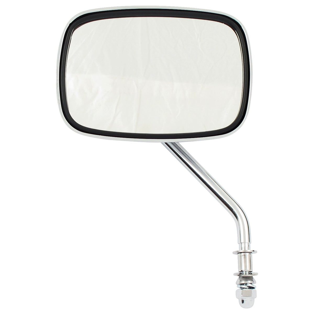 MCS Late OEM style mirror short stem right side - Chrome