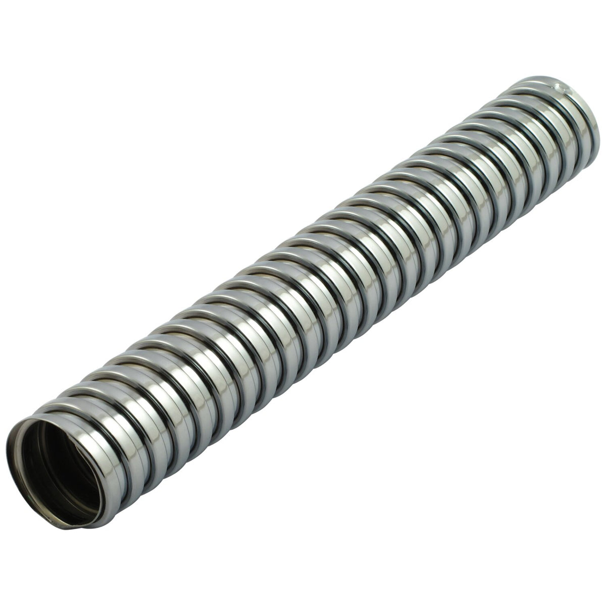 MCS Flexible exhaust header cover - Chrome