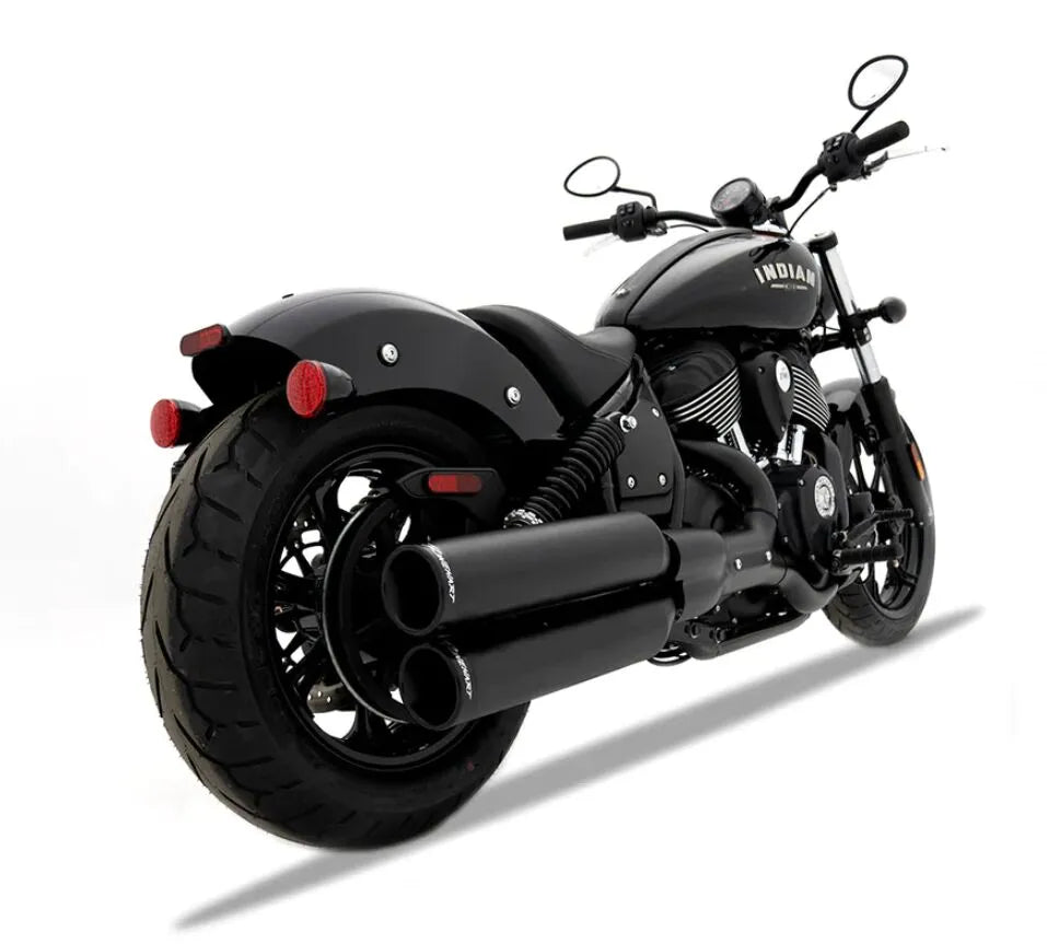 Rinehart Racing 4" Slip-On Avgassystem för Indian Chief
