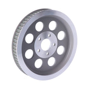 MCS Reproduction OEM style wheel pulley 65t 1-1/2" belt - Silver