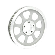 MCS Reproduction OEM style wheel pulley 70t 1-1/8" belt - Silver
