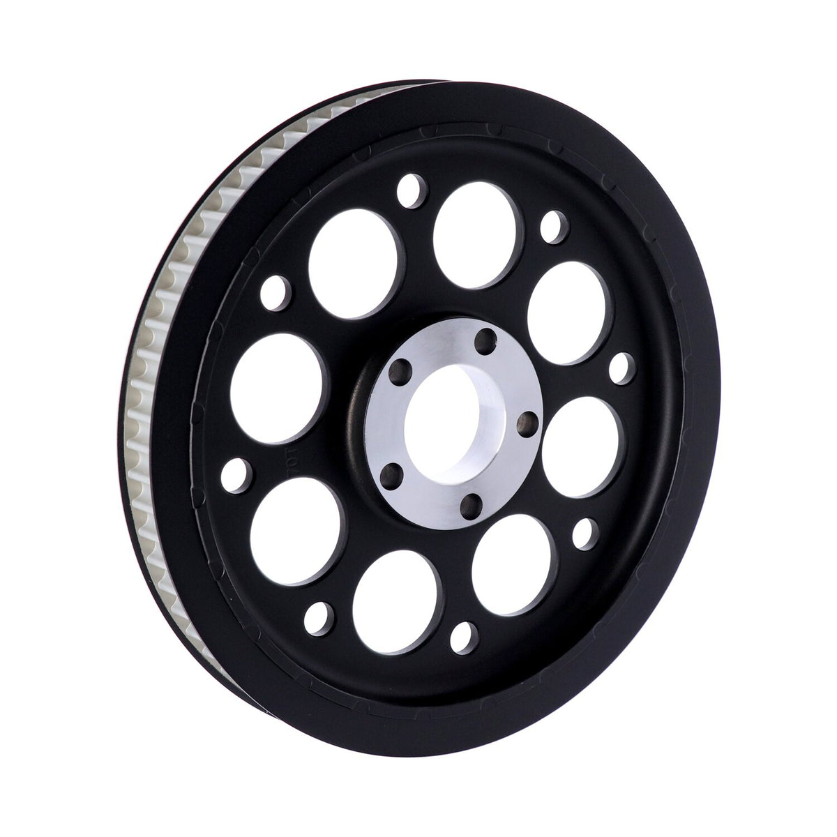 MCS Reproduction OEM style wheel pulley 70t 1-1/8" belt - Black