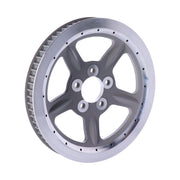 MCS Reproduction OEM style wheel pulley 68t 1-1/8" belt - Silver