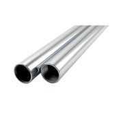 MCS Fork tubes 41mm 20-7/16" - show chrome