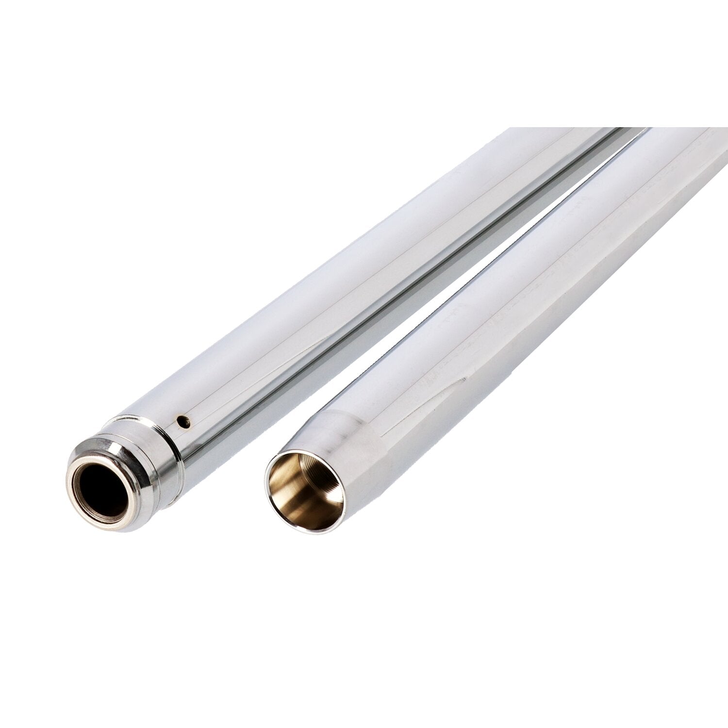 MCS Fork tubes 35mm 27-1/4" - show chrome