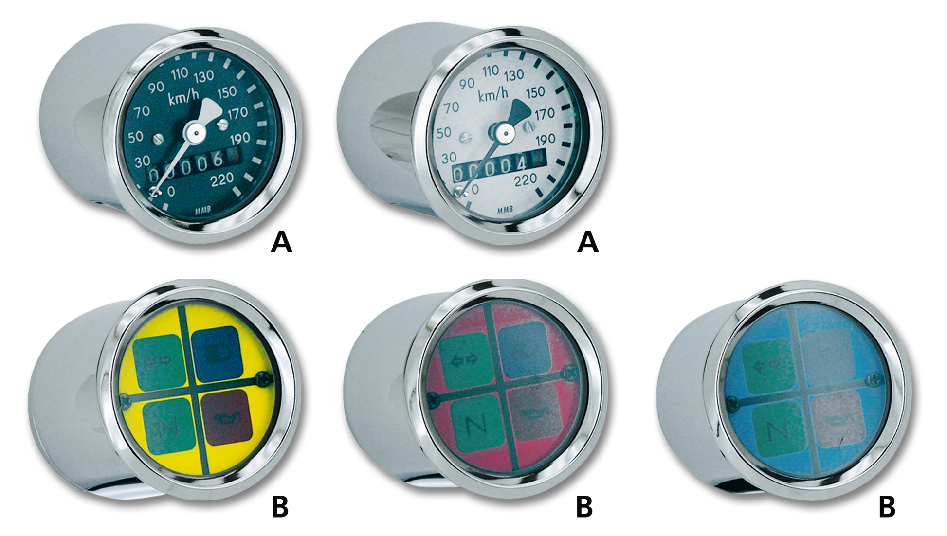 MMB / Pulsotronic Mmb's 48MM Mini Speedo's and Gauges