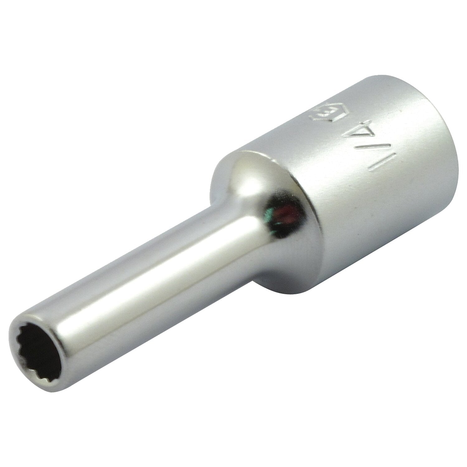 MCS 1/4" 12-point brake pad pin socket tool - 3/8" drive