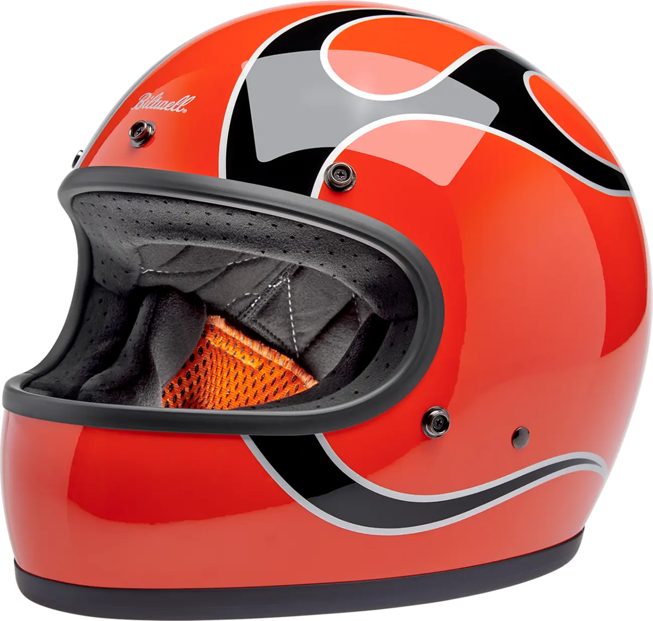 Biltwell Gringo Flames Helmet