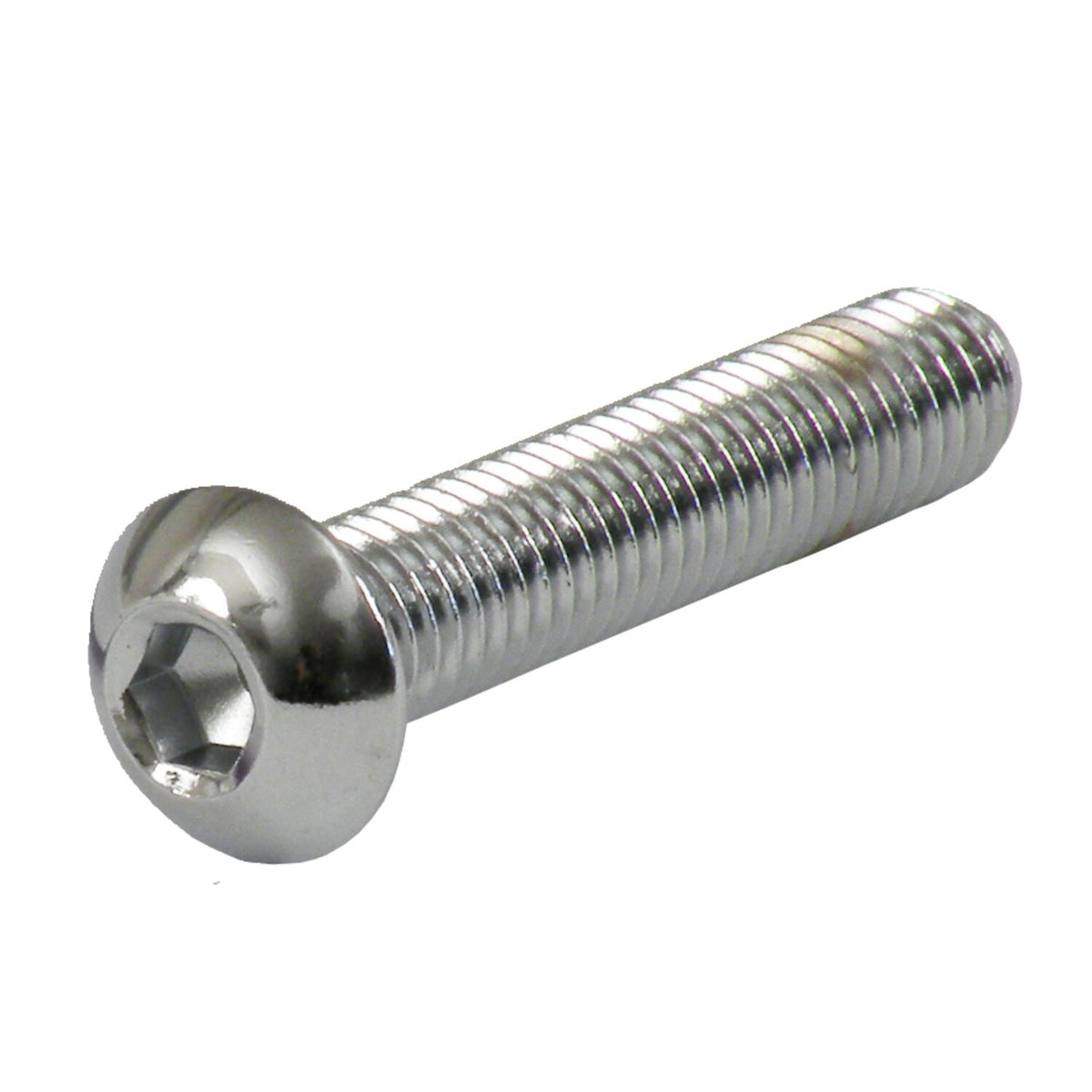 Gardner-Westcott M6 x 25mm buttonhead bolt chrome