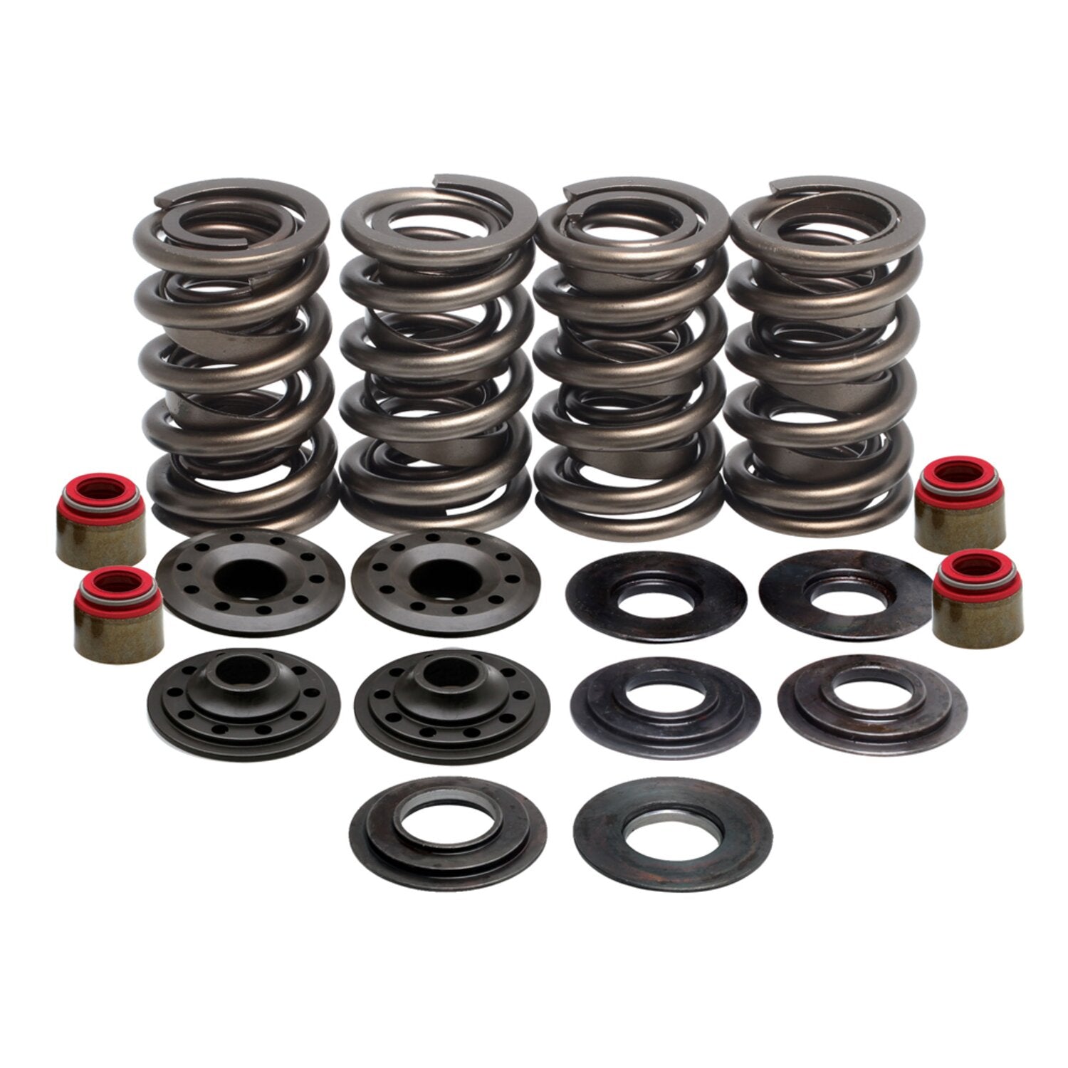 Kibblewhite KPMI valve spring kit - .630" lift - Steel top collars
